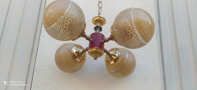 Lampara vintage de años 70