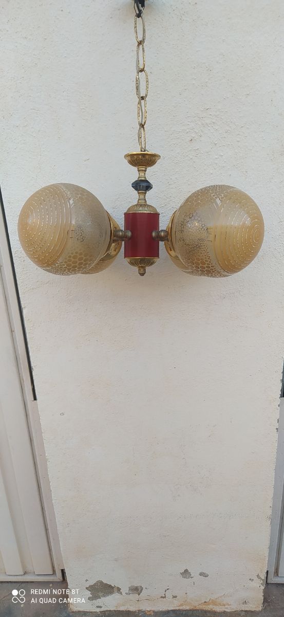 Lampara vintage de años 70