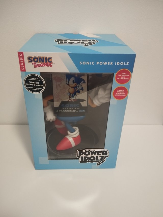 Cargador inalámbrico Sonic Mega Drive