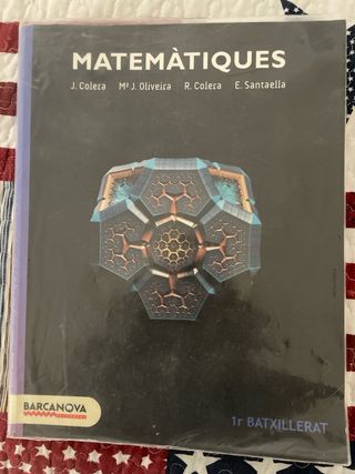 Libro de Matematicas 1 Bachillerato