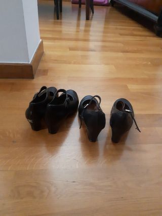 'Zapatos flamenco.  conservatorio.  Talla 34/35