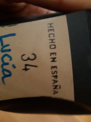 'Zapatos flamenco.  conservatorio.  Talla 34/35