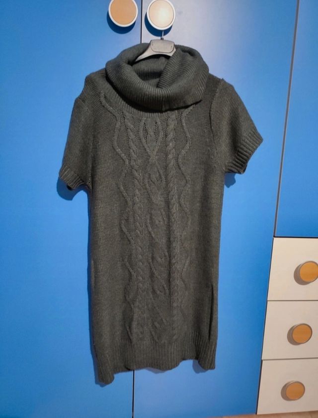 Vestito invernale a maniche corte