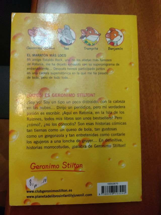 El maratón más loco: Geronimo Stilton 45
