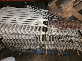 Bateria de elementos radiadores de hierro roca 4