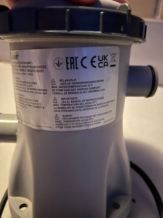 Filtro de piscina bestway + cartucho novo