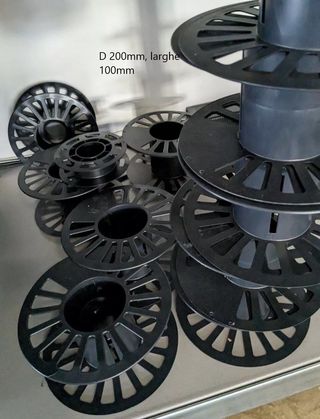 4 Bobina vuota in plastica tipo 300 per filo cavi