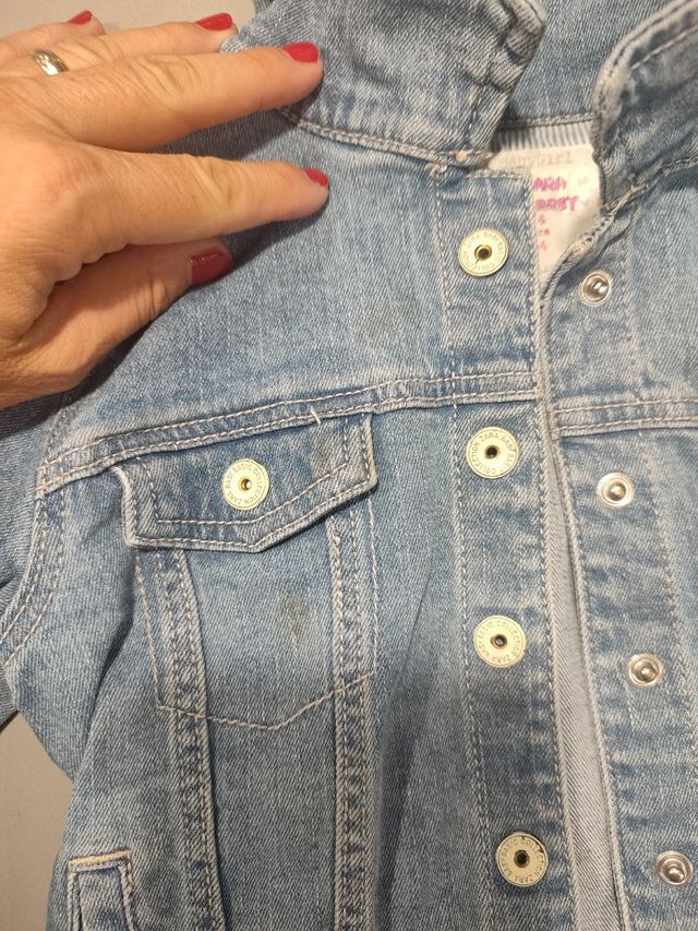 Chaqueta vaquera niña