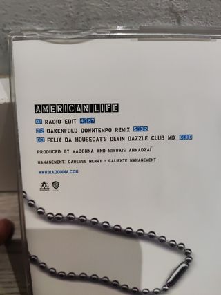 Madonna American life