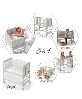 Culletta neonato , trasformabile