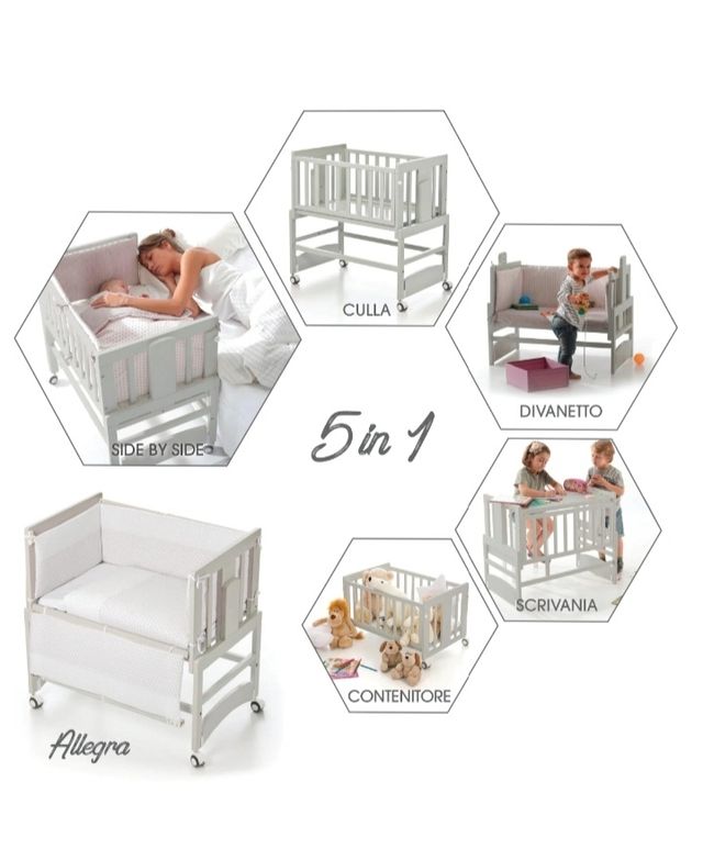 Culletta neonato , trasformabile