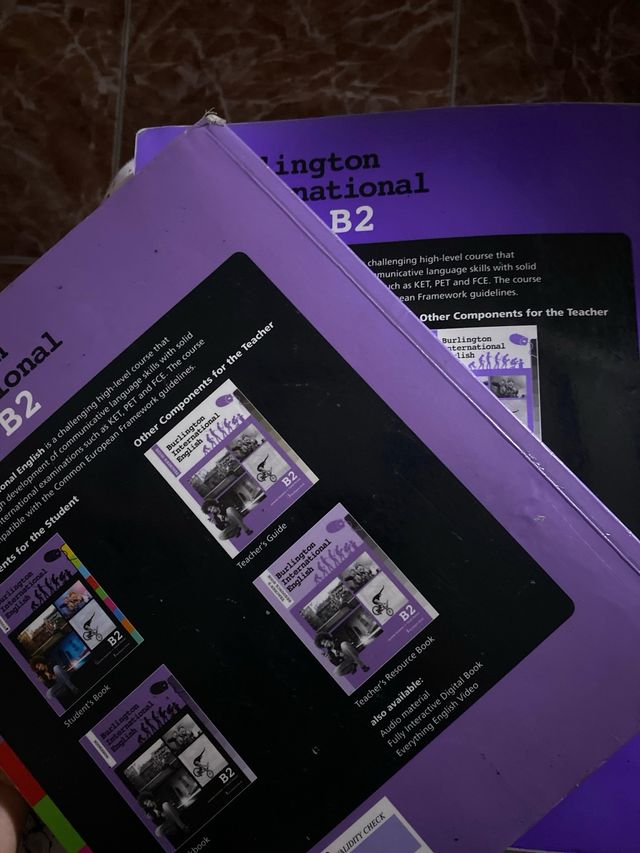 Libro Burlington international english