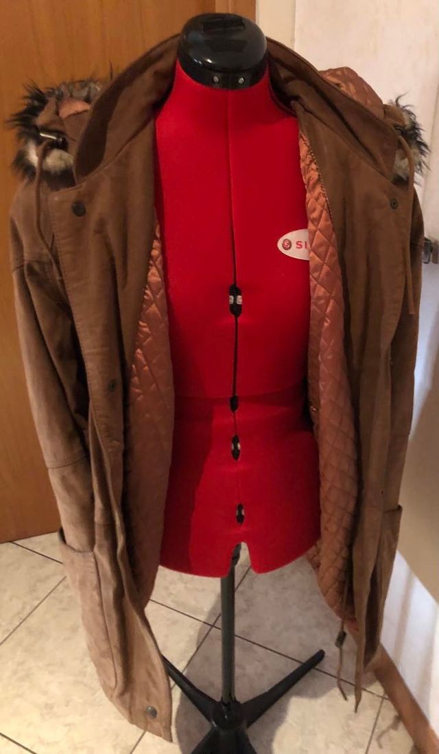 CAPPOTTO SCAMOSCIATO IN PELLE