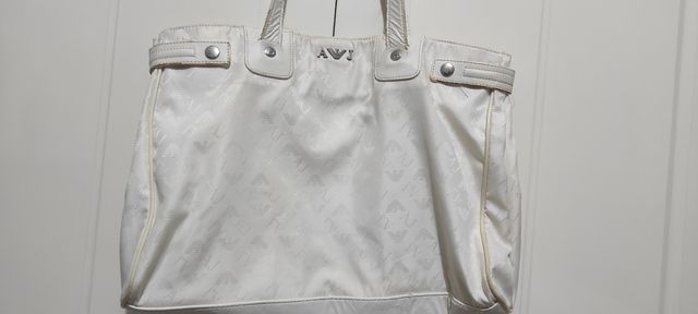Borsa Armani bianca