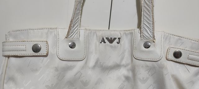 Borsa Armani bianca