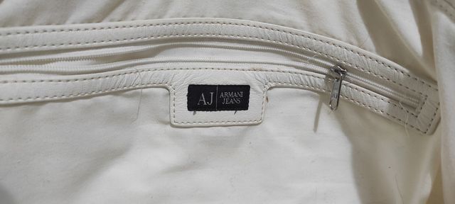 Borsa Armani bianca