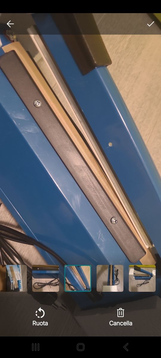 Macchina sigillatrice impulsi