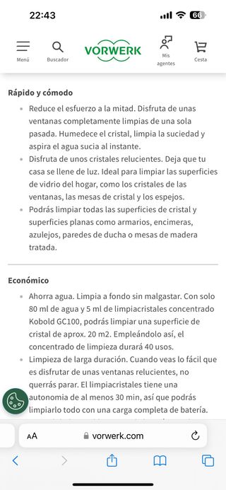 Limpiadormultisuperficie VG100+ BAJADA DE PRECIO