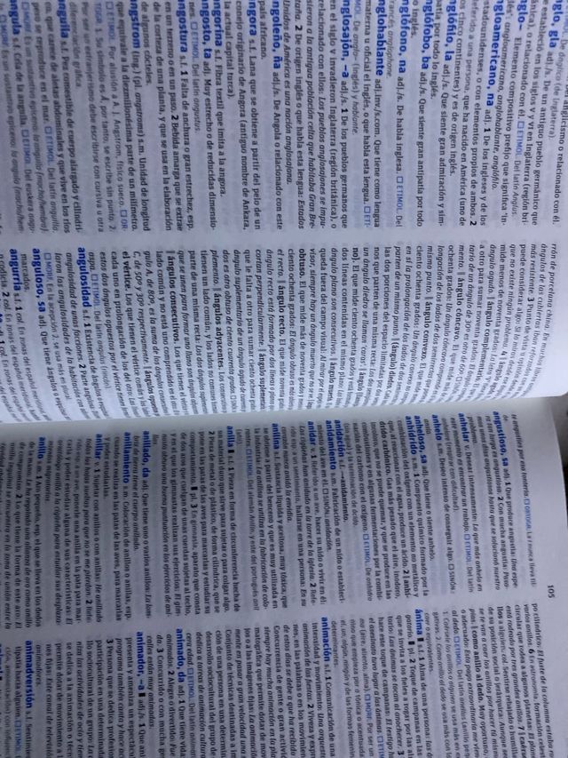 diccionaroo de lengua española