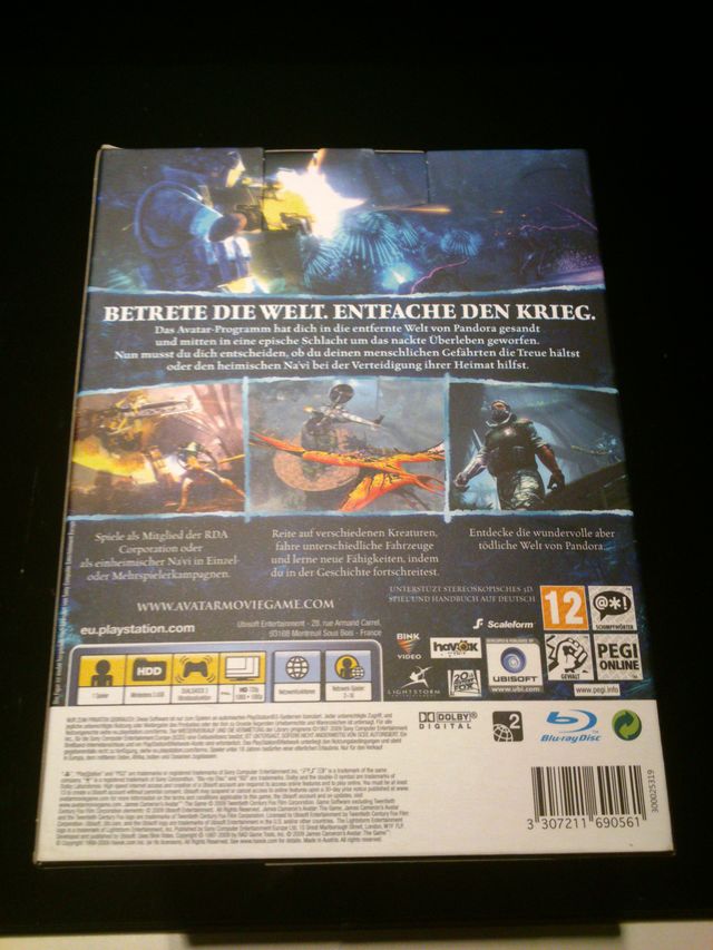 Avatar Collector's Edition PS3 Nuevo Precintado