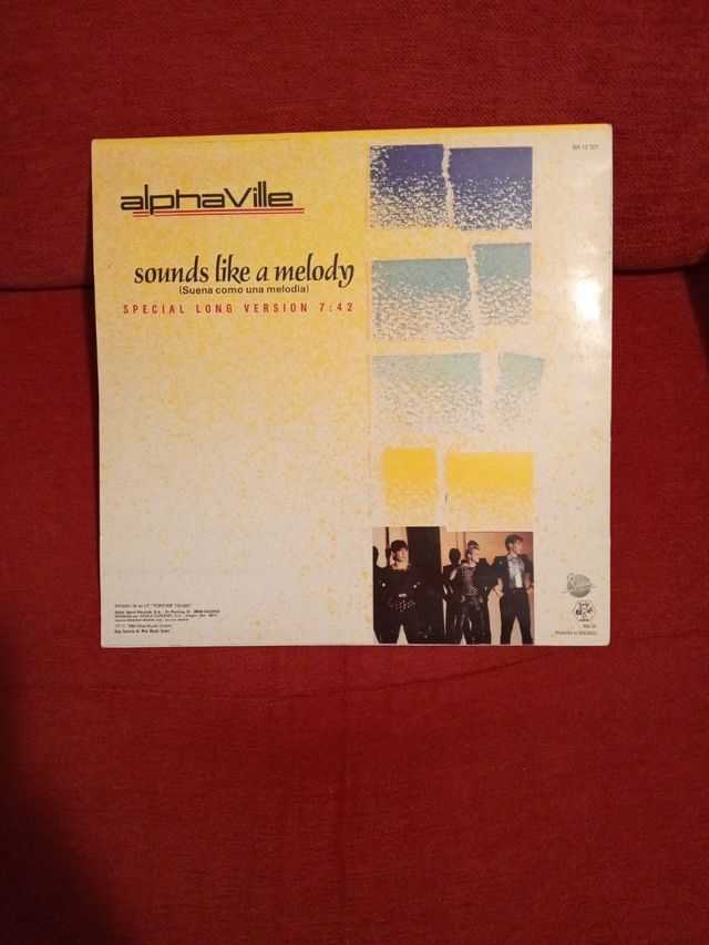 Vinilo Maxi Alphaville