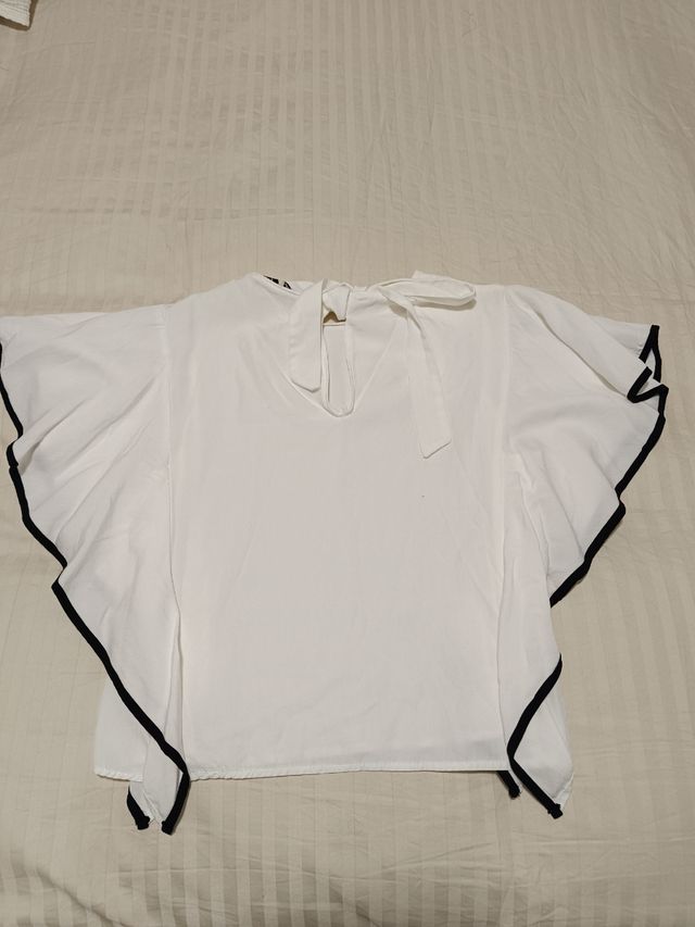 Blusa niña blanca talla xs