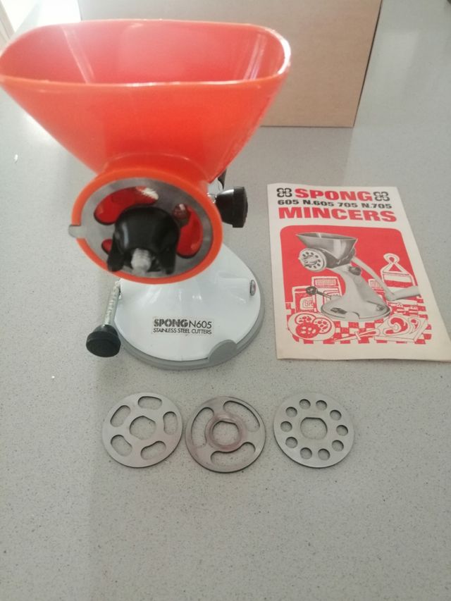 Picadora carne vintage