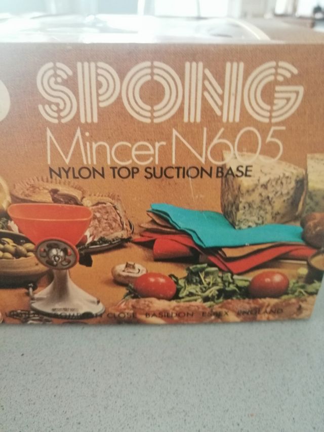 Picadora carne vintage