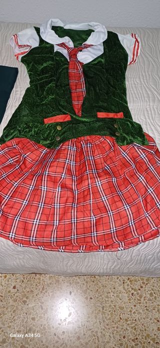 Disfraz de colegiala
