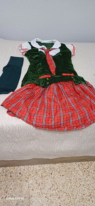 Disfraz de colegiala