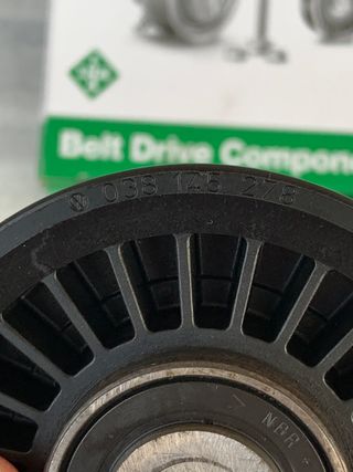 Rodillo Polea Correa Poli V Audi A4 B5 B6 1.9 TDI