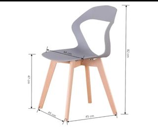 2 Sillas nordicas nuevas