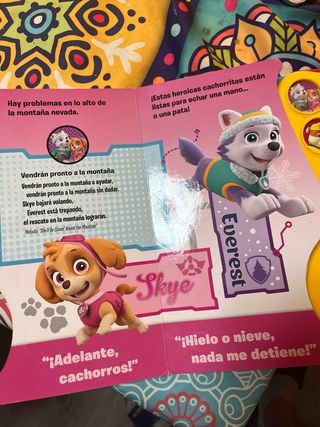 Libro con canciones interacrivo Patrulla Canina 