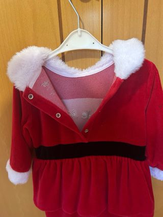 Ropa disfraz papá / mamá Noel (Minnie mouse)