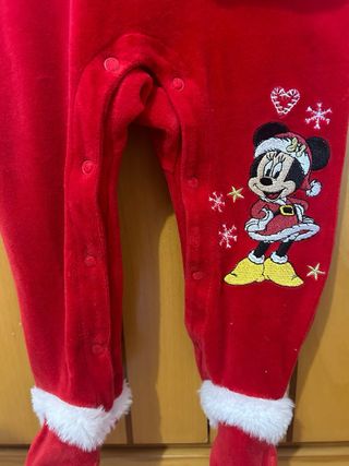 Ropa disfraz papá / mamá Noel (Minnie mouse)