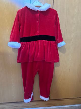 Ropa disfraz papá / mamá Noel (Minnie mouse)