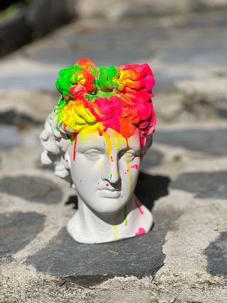 Apollo / maceta / escultura