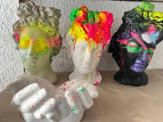 Apollo / maceta / escultura