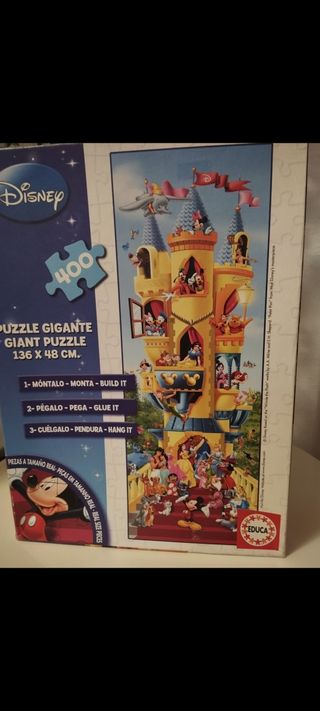 Puzzle gigante Disney 400 piezas. 