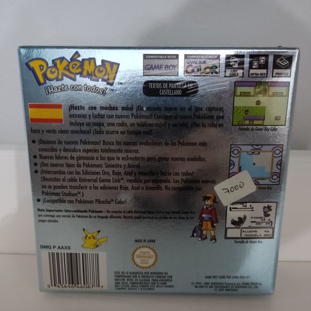 PAL ES IMPOLUTO Pokémon Plata Game Boy Color