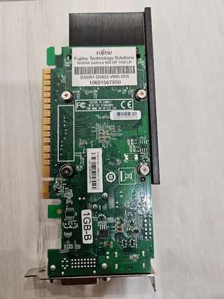 Tarjeta gráfica NVIDIA Geforce 605DP 1gb