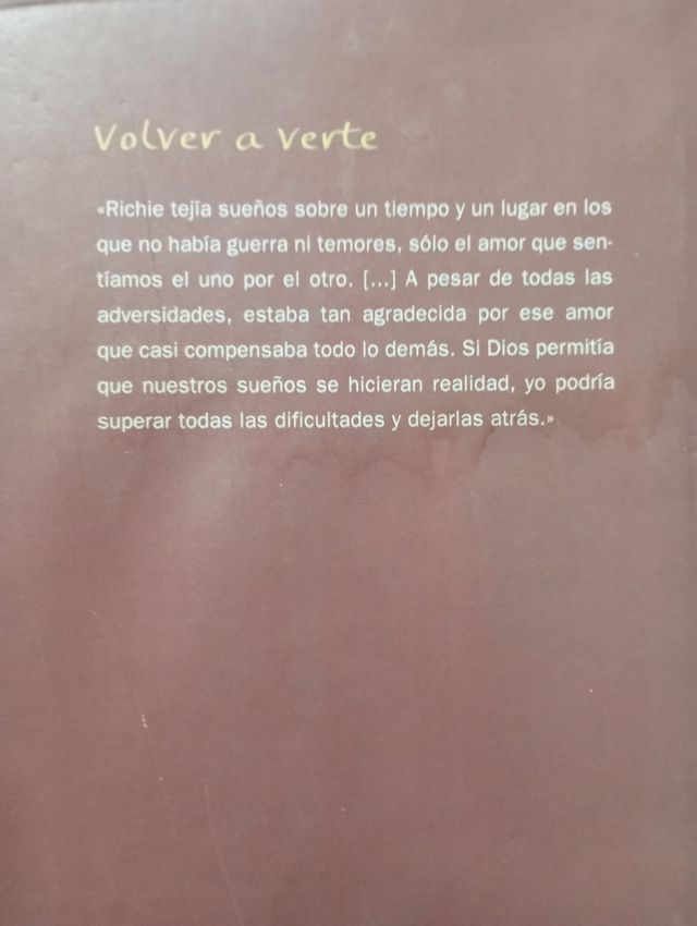 Libro Volver a verte