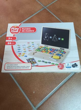 Portátil de Madera juego infantil 