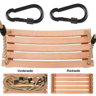 Columpio de madera para niños