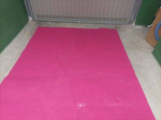 Alfombra rosa capote Para eventos.
