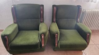 Sillón antiguo 50€
Dos sillones 90€