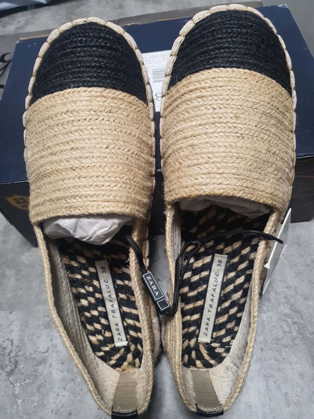 ZAPATOS ZARA DE ESPARTO