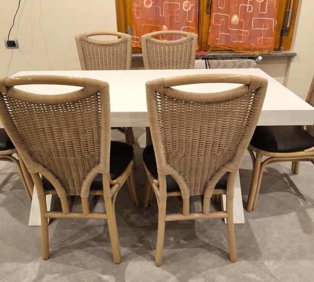 2 parete divisorio in legno e vetrate