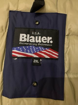 Piumino donna Blauer taglia 2XL blu ottimo stato