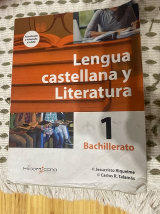 Libro Lengua Castellano y Literatura 1 de bac
